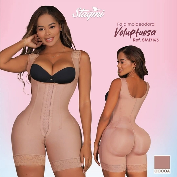 Ultra-Invisible Girdle Fajas Stagmi SMI7143 Voluptuous Instant Lipo Effect $175!